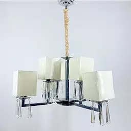Класична люстра з абажурами Line.F AT 26/8