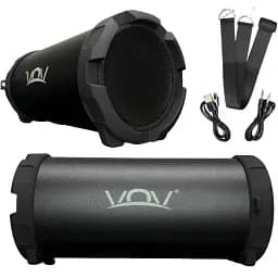 Портативна колонка VOV VOV-S11BK потужна USB micro USB AUX-вхід Bluetooth - мініатюра 2