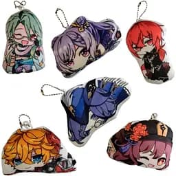 Брелок Мягкая игрушка Геншин Импакт Genshin Impact (В ассортименте) 11 см