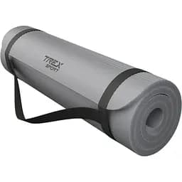 Коврик для йоги Trex Sport TX-029NGM NBR 2 см 190х80 сірий