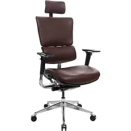 Офісне крісло GT Racer X-807 Leather (P-01), темно-бордове (X-807 Leather Burgundy (P-01)) - мініатюра 3