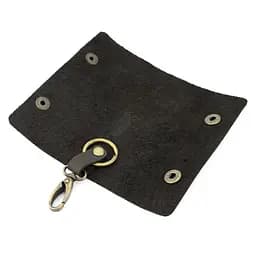Подарунковий набір чоловічий  в коробці Handycover №43 (коричневий) ключниця, обкладинка ID паспорт - мініатюра 9
