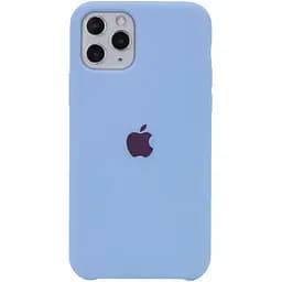 Чохол Silicone Case AA для Apple iPhone 11 Pro 5.8" Синій / Lilac Blue