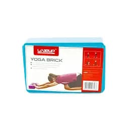 Блок для йоги LiveUp EVA Brick Уні 22,9 x 15,2 x 7,6см Синій (LS3233A-b) - мініатюра 3