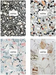 Тетрадь Interdruk Terrazzo линия A5 80 листов 4 шт. (299017)