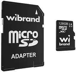 microSDXC (UHS-1 U3) Wibrand 128Gb class 10 (adapter SD)