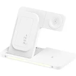 Зарядное устройство беспроводное Remax RP-W83 Multifunctional 3 в 1 Wireless Charger White
