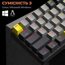 Клавіатура GamePro Asgard Fenrir MK130G Pro [144505] - мініатюра 12