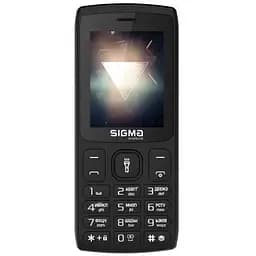 Мобильный телефон Sigma mobile X-style 34 NRG Type-C, черный, 2 Mini-SIM, дисплей 2.4" цветной (240x320), моноблок, MediaTek