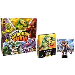 Настільна гра Ігромаг Володар Токіо + Ще більше люті + Національний монстр 2. Громопес (укр.)