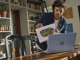 Ноутбук HP OmniBook 5 16-af1011ua 16" 2K IPS AG Intel U7-255U 24GB F1024GB UMA DOS блакитний - мініатюра 9