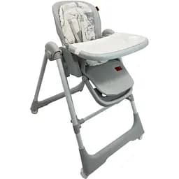 Стілець для годування-гойдалка 2 в 1 VELANO Nomi Light grey (45683)