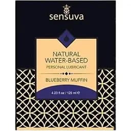Пробник Sensuva - Natural Water-Based Blueberry Muffin (6 мл)