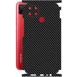 Захисна плівка StatusSKIN для Realme C12 Корпус Вініл Карбон чорний