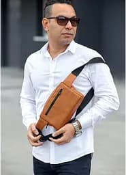 Чоловіча сумка бананка  Sambag 24х16х6 см sum0015544 - мініатюра 6