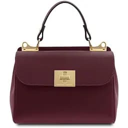 Женская кожаная сумка Tuscany 24.5х18х13 см sum0028157