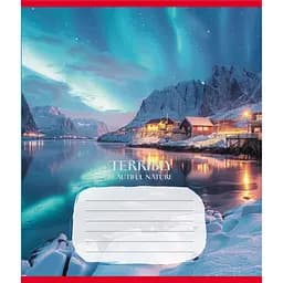 Зошит учнівський "Неймовірно красива природа" Leader 024-560107L-2 в лінію, 24 аркуші