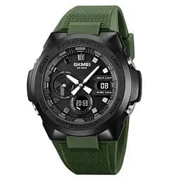 Годинник чоловічий наручний спортивний Skmei 2105 (Зелений)