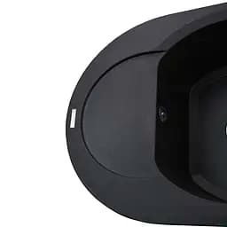 Гранітна мийка Globus Lux Moraine чорний металік 600x470мм-А0001 000022428, Чорний - мініатюра 5