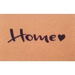 Коврик придверный Izzihome Perla Kapi Paspasi Bej Home Kalp 35х60 см бежевый (103PLBHOK4166)