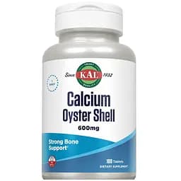 Кальцій KAL Calcium Oyster Shell 600 mg 100 пігулок
