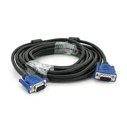 Кабель VGA 3+2 Voltronic YTMM5 2 феррита 5m - мініатюра 1