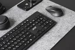 Клавіатура мембранна KS260 106key, WL, EN/UK, чорний 2E teh0013834 - мініатюра 3