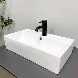 Умивальник VBI Tavernola white накладний VBI-015506, Білий - мініатюра 2