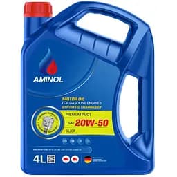 Масло моторне напівсинтетичне Aminol Premium PMG1 20W50 API:SL/CF 5 л (181609)