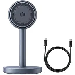 Магнітний бездротовий зарядний пристрій 2в1 BASEUS Orbit 2 Pro Air-Cooled 20 W (P10273500813-00)