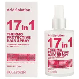 Спрей-термозахист для волосся Hollyskin 17 in 1 Aсid Solution, 200 мл