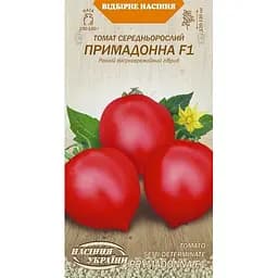 Семена Томат среднерослый Насіння України Примадонна F1, 0.05 г (655750)