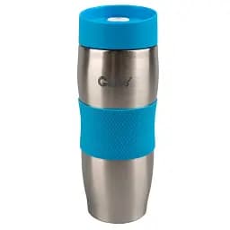 Термокухоль Gusto Весняна злива GT-103-Blue блакитний 380 мл  