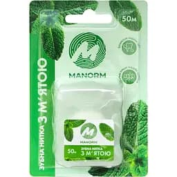 Зубна нитка із нейлону Manorm 50 м