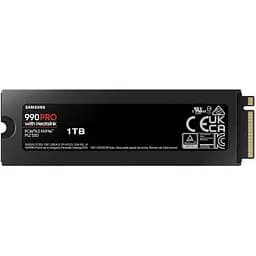 Накопичувач SSD M.2 2280 1TB 990 PRO with Heatsink Samsung (MZ-V9P1T0CW) - мініатюра 2