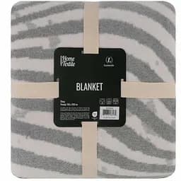 Плед Ardesto Leonardo Хвиля 150х200 см сірий (ART0416LT)