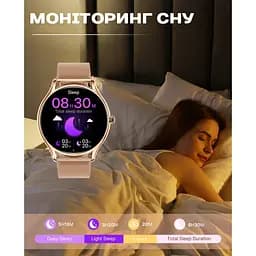 Годинник Smart Milano Gold Rubber, 2 ремінця - мініатюра 13