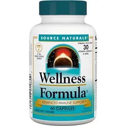 Підтримка імунітету Source Naturals Wellness Formula 60 капсул