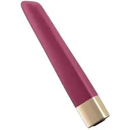 Потужний міні-вібратор Love To Love Delight Me з м'яким кінчиком 16 режимів роботи Червоний