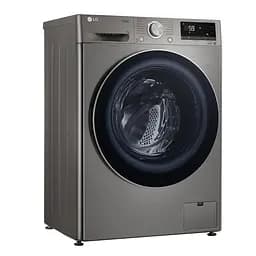 Пральна машина LG фронтальна, 7кг, 1200, A+++, 48см, дисплей, пара, інвертор, сріблястий (F2V5HS2PW) - мініатюра 2