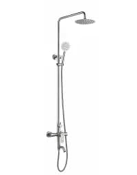 Душова система Solone JAT16-A094 зі змішувачем і тропічним душем Нержавіюча сталь 30412
