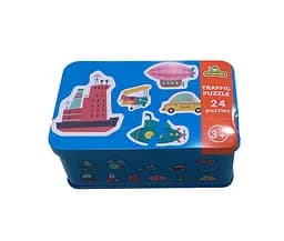 Набор пазлов C 73296, в боксе (6900067732965) Транспорт Синий