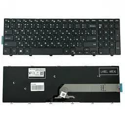 Клавіатура для ноутбука DELL (Inspiron: 3541, 3542, 3543, 5542, 5545, 5547) rus, black (оригінал) - мініатюра 2
