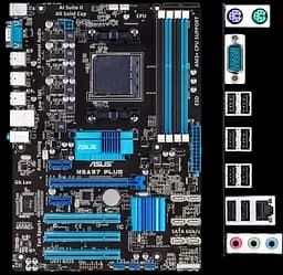 Материнська плата Asus M5A97 Plus Socket AM3+ (M5A97 PLUS) Б/В - мініатюра 2