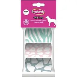Пакетики Inodorina City Bag Ricarica для уборки за собакой 3 шт. разноцветные (610.0020.001)