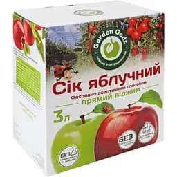 Сік Garden Gadz яблучний прямого віджиму 3 л