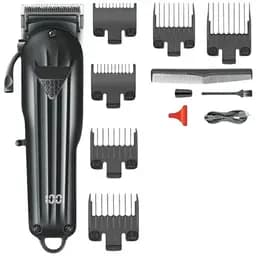 Машинка для стрижки волосся XPRO V-282 професійна акумуляторна з насадками чорна (40969-VGR-282)