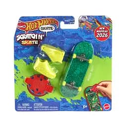 Скейт із взуттям для пальчиків Hot Wheels Круте перетворення Hot Wheels в асортименті (HXM73) - мініатюра 6