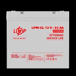 Акумулятор гелевий LPM-GL 12V - 45 Ah