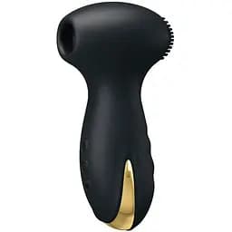 Вакуумный стимулятор клитора с вибрацией Pretty Love Hammer черный